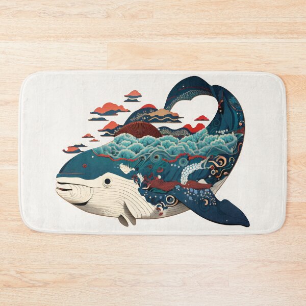 Item preview, A blue whale in okami style designed and sold by The-Chieftain.