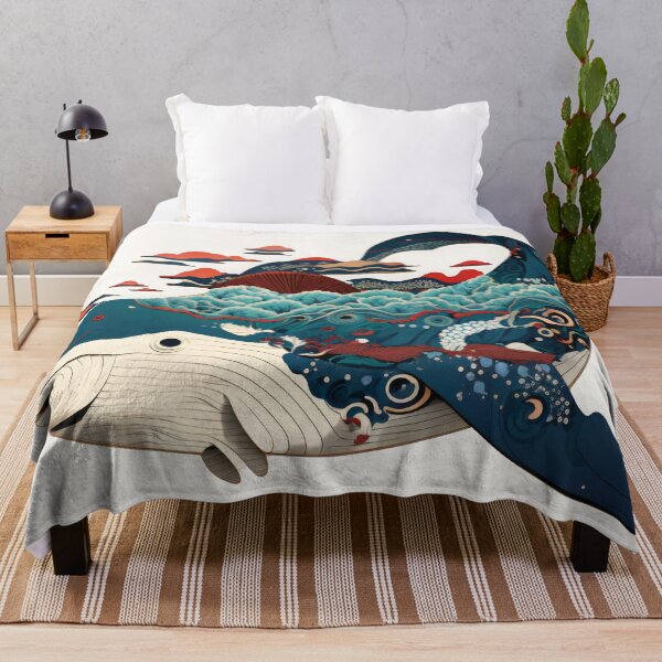 Item preview, A blue whale in okami style designed and sold by The-Chieftain.