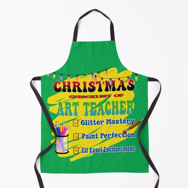 Item preview, Christmas checklist of art teacher designed and sold by Rajasekar.