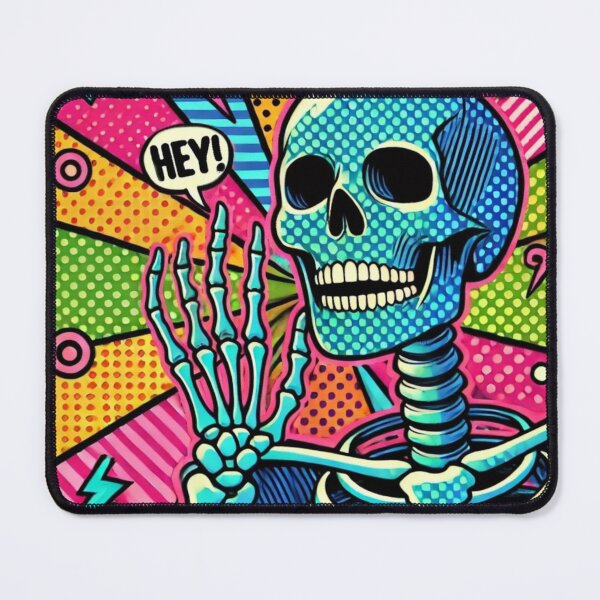 Item preview, pop art skeleton  designed and sold by ClumsyClouds.