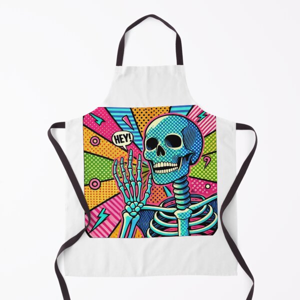 Item preview, pop art skeleton  designed and sold by ClumsyClouds.