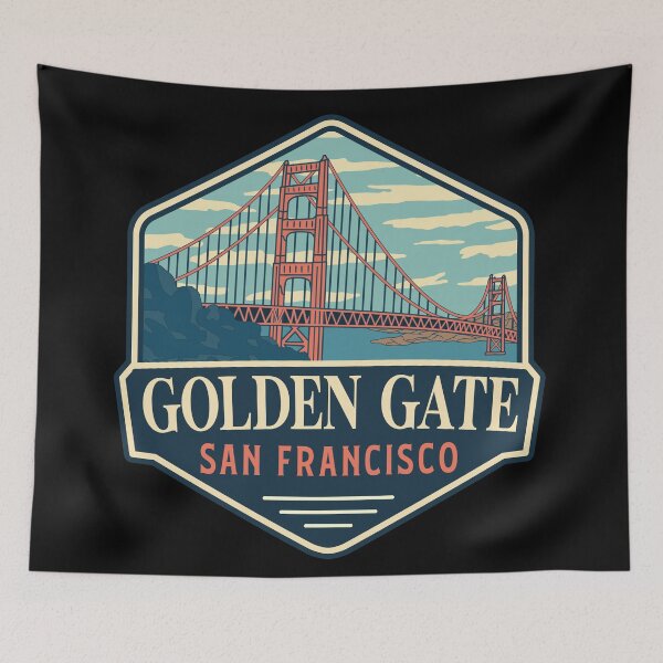 Item preview, Golden Gate bridge-San Francisco California designed and sold by graphic-map.