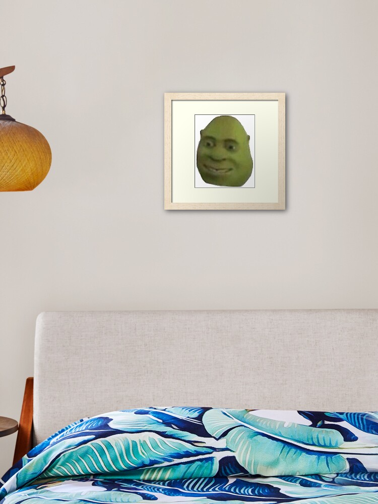 Shrek Flexing meme | Art Print