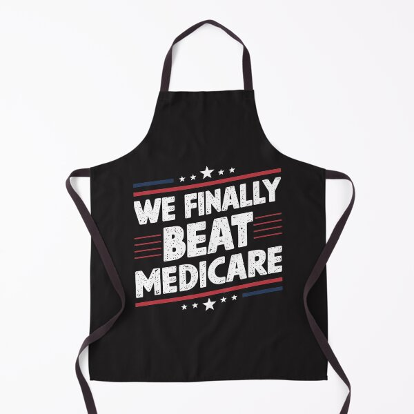 Item preview, We Finally Beat Medicare - Joe Biden Funny Statement (Dark Background) designed and sold by Digi-Bay.