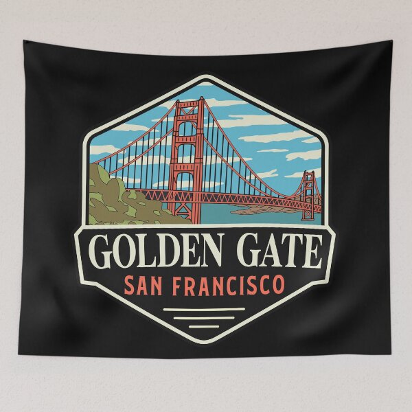 Item preview, Golden Gate bridge-San Francisco California designed and sold by graphic-map.