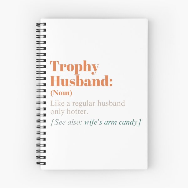 Item preview, Trophy Husband Definition Funny Husband Anniversary T-Shirt designed and sold by fashion-label.