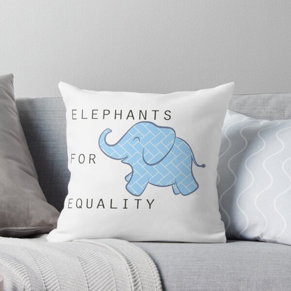 Item preview, Elephants for Equality Blue designed and sold by megandjack.