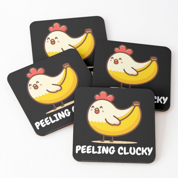 Item preview, Peeling clucky - cute banana chicken vol. 2 designed and sold by Funny-Banana.