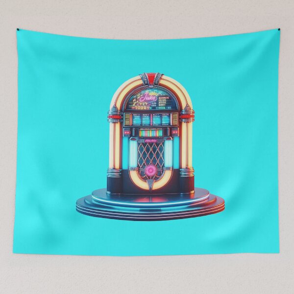 Item preview, Retro-Futuristic Jukebox designed and sold by Indoni.
