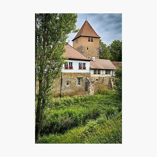 Item preview, At the city wall in Iphofen designed and sold by MICHAEL KNIERIEME - PHOTOGRAPHY.