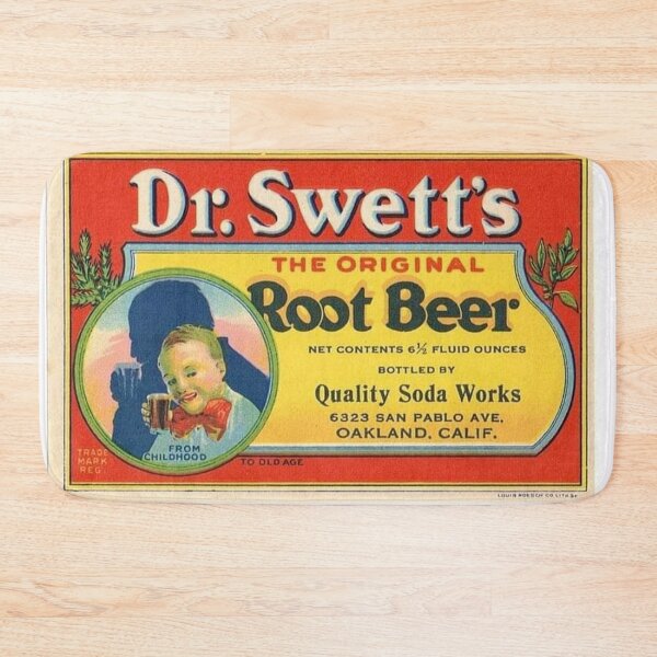 Item preview, Vintage American Root Beer Advert Dr Swett`s designed and sold by KALEIDOSCOPE UK.