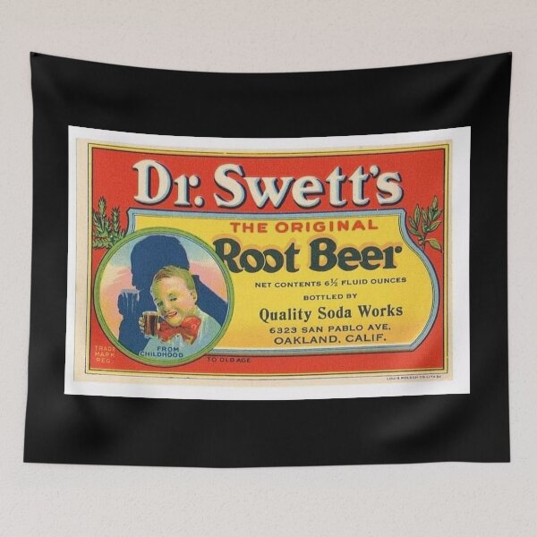 Item preview, Vintage American Root Beer Advert Dr Swett`s designed and sold by KALEIDOSCOPE UK.