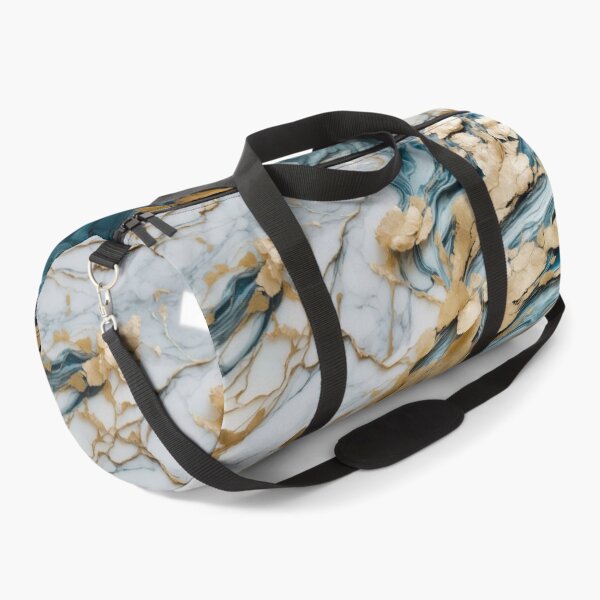 Item preview, Golden Flow in Marble Ocean designed and sold by RedPandaDreams.