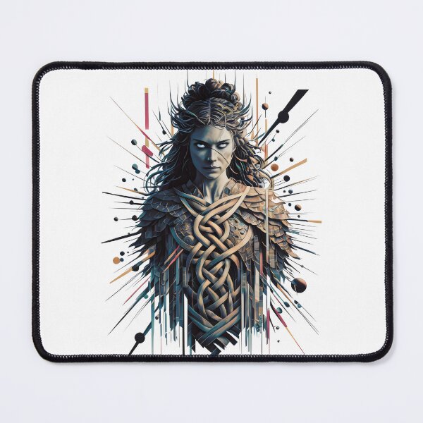 Item preview, The Spirit of The Celt. Queen Maeve. Celtic Goddess in Ink Design designed and sold by CELTIC-DESIGNS.