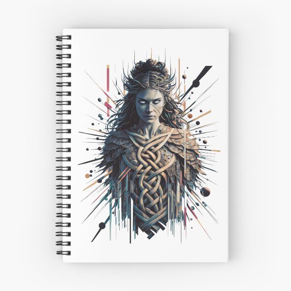 Item preview, The Spirit of The Celt. Queen Maeve. Celtic Goddess in Ink Design designed and sold by CELTIC-DESIGNS.
