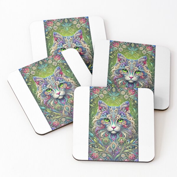 Item preview, Mysterious Cat designed and sold by FusiTink.