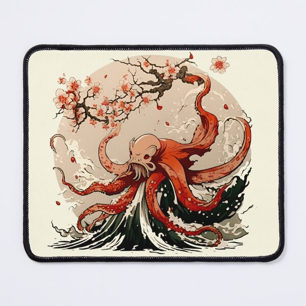 Item preview, An octopus in okami style designed and sold by The-Chieftain.