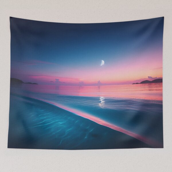 Item preview, Moonlit Ocean Serenity designed and sold by Fashiospice07.