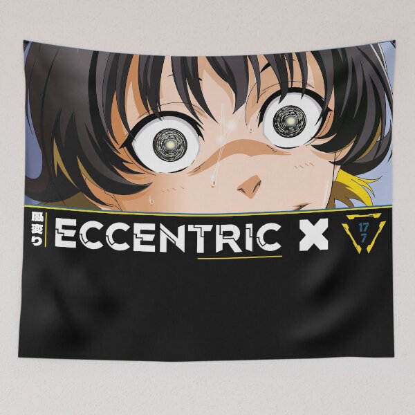 Item preview, Eccentric Anime Eyes Japanese Cozy Anime Style designed and sold by Otakurypto.