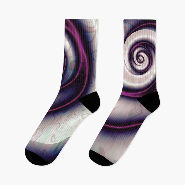 Item preview, Pink Iridescent Marble Spiral Art designed and sold by pinkal.