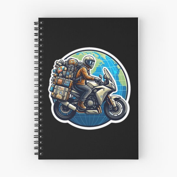 Item preview, Wanderlust Biker: Mercancía automotriz -  designed and sold by InfmsCorp.