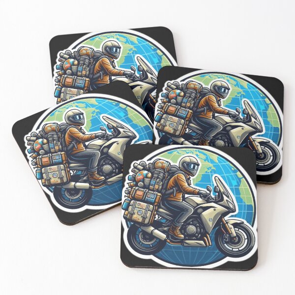 Item preview, Wanderlust Biker : Automotive Merchandise -  designed and sold by InfmsCorp.