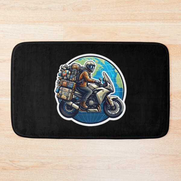 Item preview, Wanderlust Biker : Automotive Merchandise -  designed and sold by InfmsCorp.
