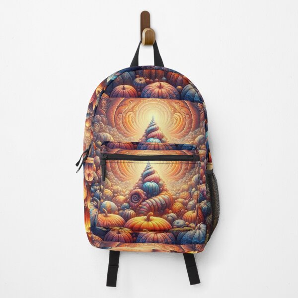 Item preview, Spectacular Colorful Pumpkin Pattern  designed and sold by DigiDreamyArt.