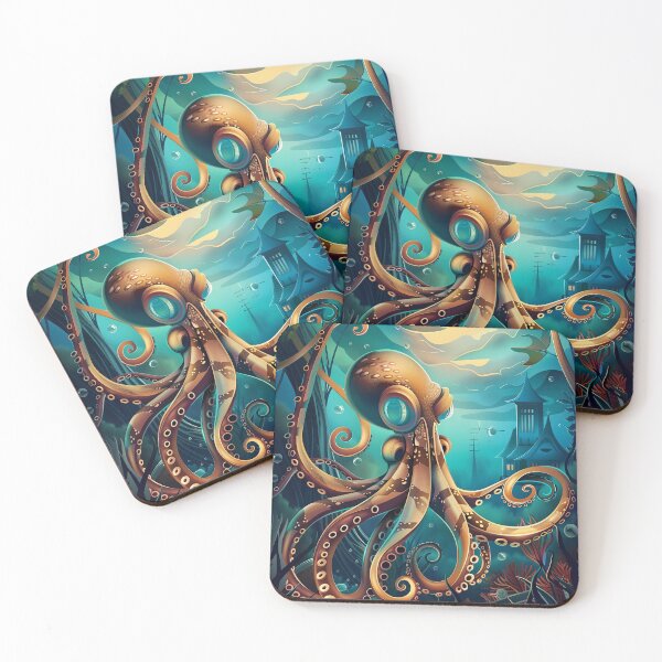 Item preview, Gears in the Abyss designed and sold by Retro Type.