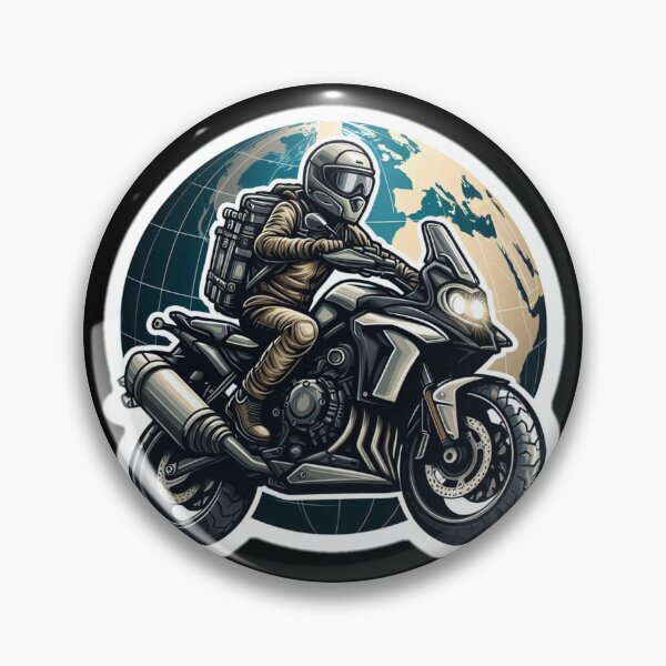 Item preview, Wanderlust Biker : Automotive Merchandise -  designed and sold by InfmsCorp.