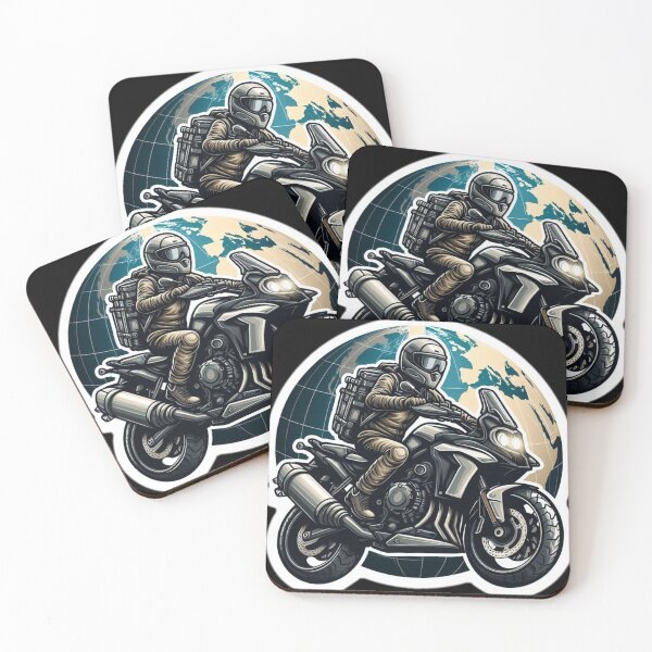 Item preview, Wanderlust Biker : Automotive Merchandise -  designed and sold by InfmsCorp.