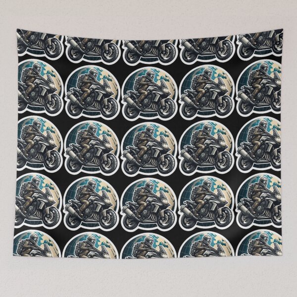 Item preview, Wanderlust Biker : Automotive Merchandise -  designed and sold by InfmsCorp.