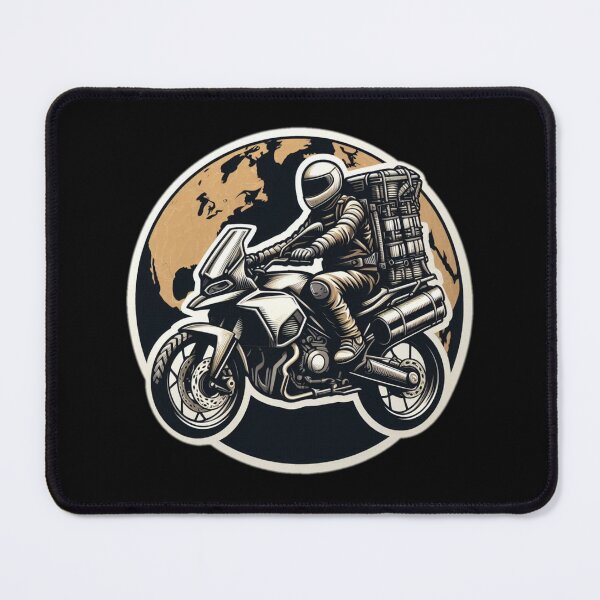 Item preview, Wanderlust Bike Rider : Automotive Merchandise -  designed and sold by InfmsCorp.