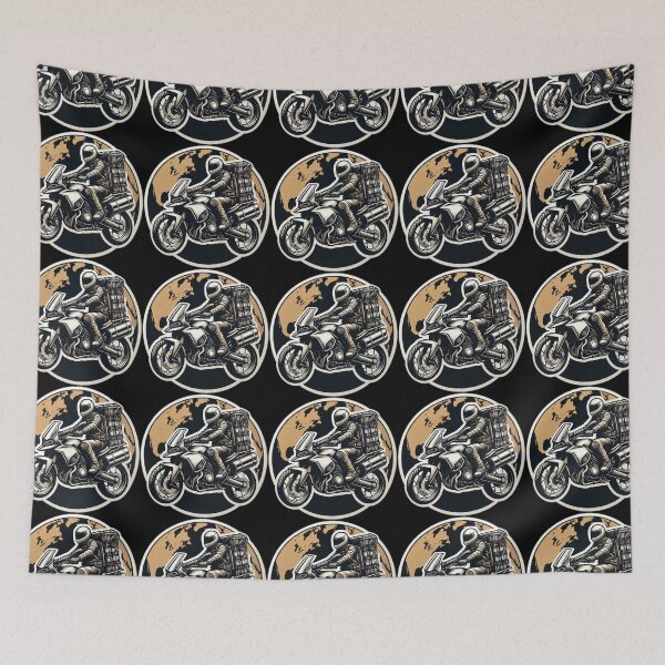 Item preview, Wanderlust Bike Rider : Automotive Merchandise -  designed and sold by InfmsCorp.