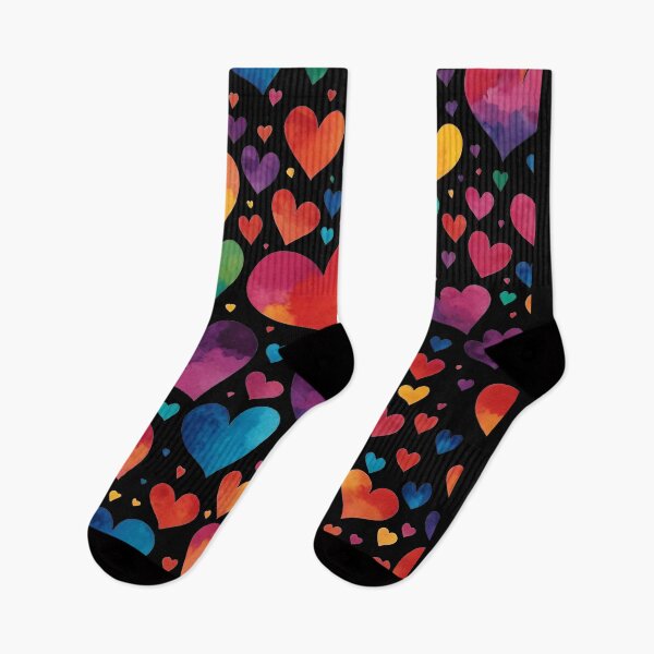 Item preview, Colorfull hearts Love designed and sold by Thai Vibe Studio.
