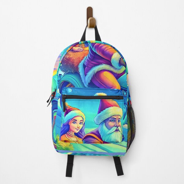 Item preview, Happy New year! Santa Claus and Snow Maiden on a motorcycle designed and sold by orthodox-icon.