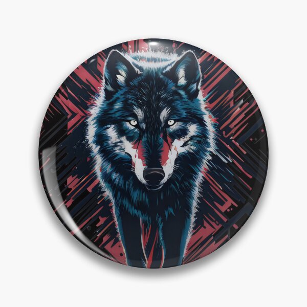 Item preview, Red & Black Celtic Wolf. The Beast in our DNA. Abstract Ink Design designed and sold by CELTIC-DESIGNS.