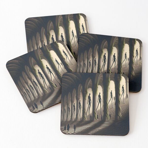 Item preview, "The Tall Shadow Beings" designed and sold by JacquiTaylorArt.