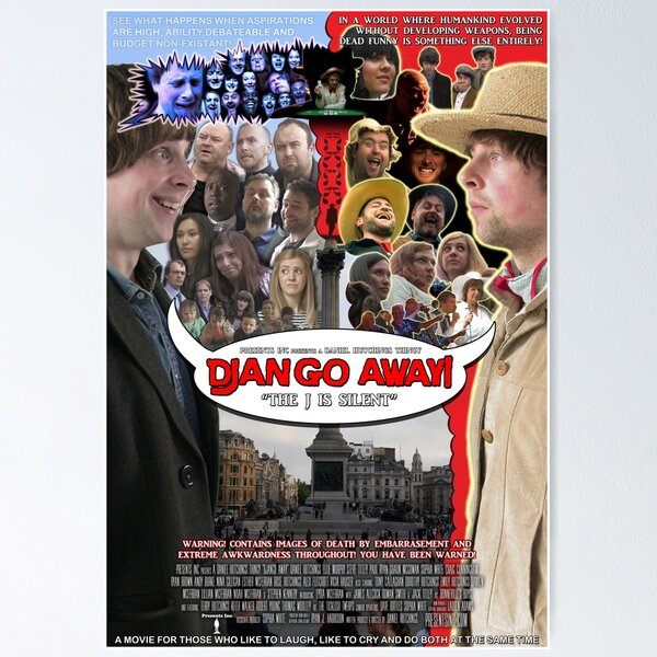 Django Away! - Movie Poster - Full Cast Poster