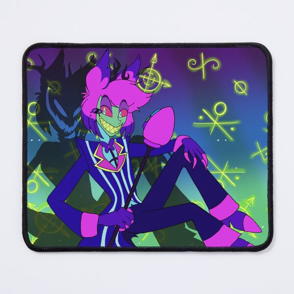 Item preview,  Neon Blacklight Alastor designed and sold by Artsydragongal.
