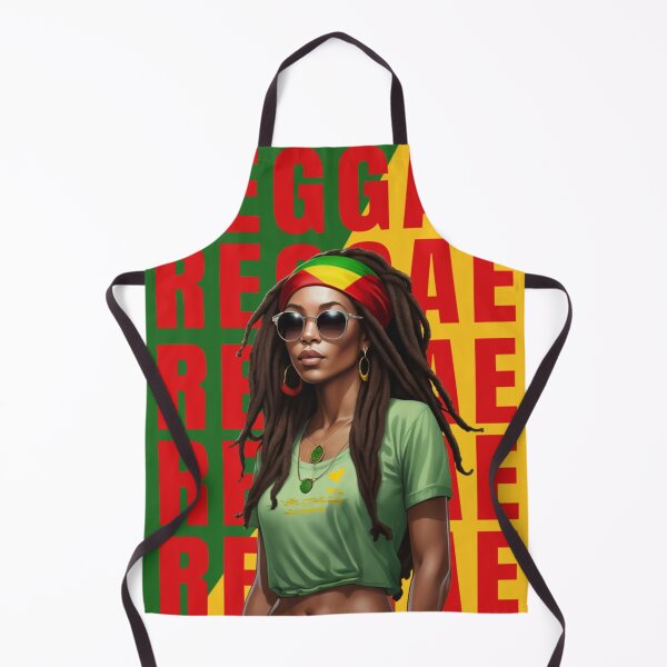 Item preview, REGGAE TRAVEL VACATION TROPICAL WOMAN AFRO STYLE designed and sold by La Loca.
