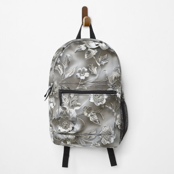 Item preview, Silver Splendor: Floral Sculpture designed and sold by AI-Only Creations.