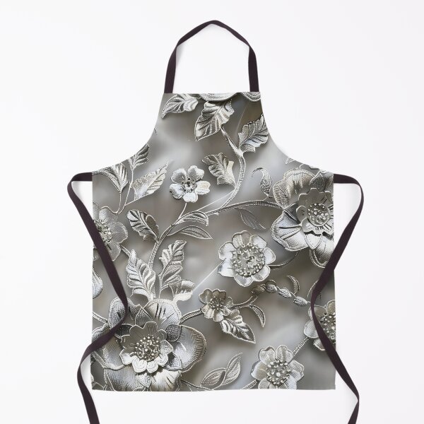 Item preview, Silver Splendor: Floral Sculpture designed and sold by AI-Only Creations.