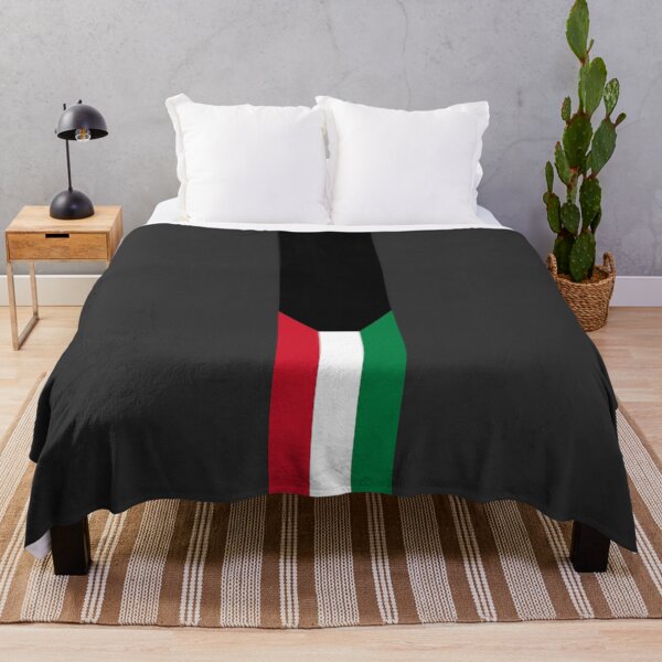 Item preview, Kuwait Stripe Flag designed and sold by Candie-Shop.