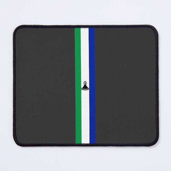 Item preview, Lesotho Stripe Flag designed and sold by Candie-Shop.