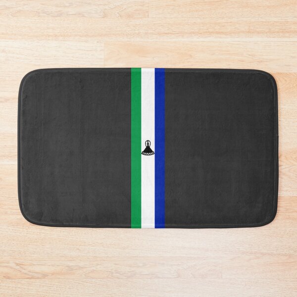 Item preview, Lesotho Stripe Flag designed and sold by Candie-Shop.