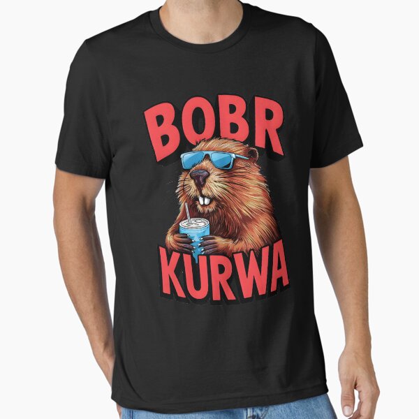 Vista previa del artículo con la obra «Bobr Kurwa! | Bobr Kurwa | Bober | polaco | virales | meme», diseñado y vendido por Zibis09.