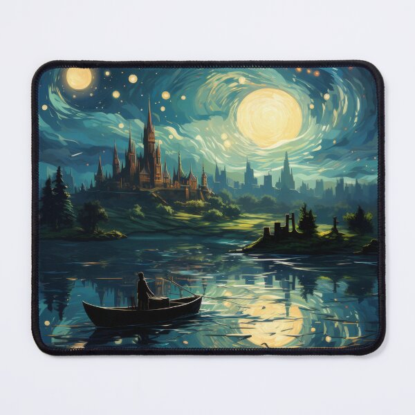 Item preview, Moonlit Lake designed and sold by Pedra Panda.