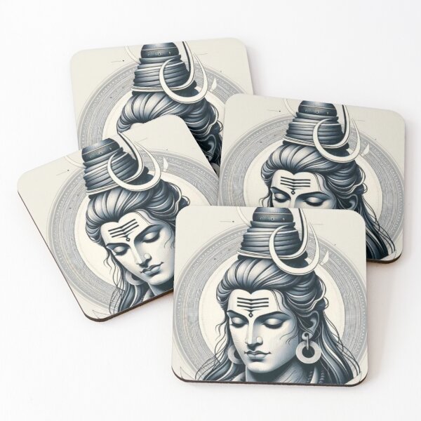 Item preview, Great waves of Mahadev blessings  designed and sold by Eshant.
