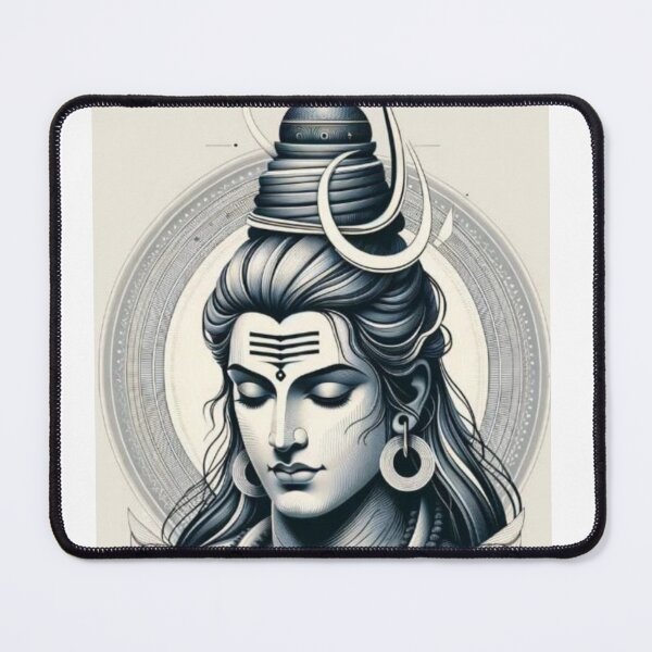 Item preview, Great waves of Mahadev blessings  designed and sold by Eshant.